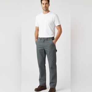 Berkley Jensen Carpenter Gray  Pants